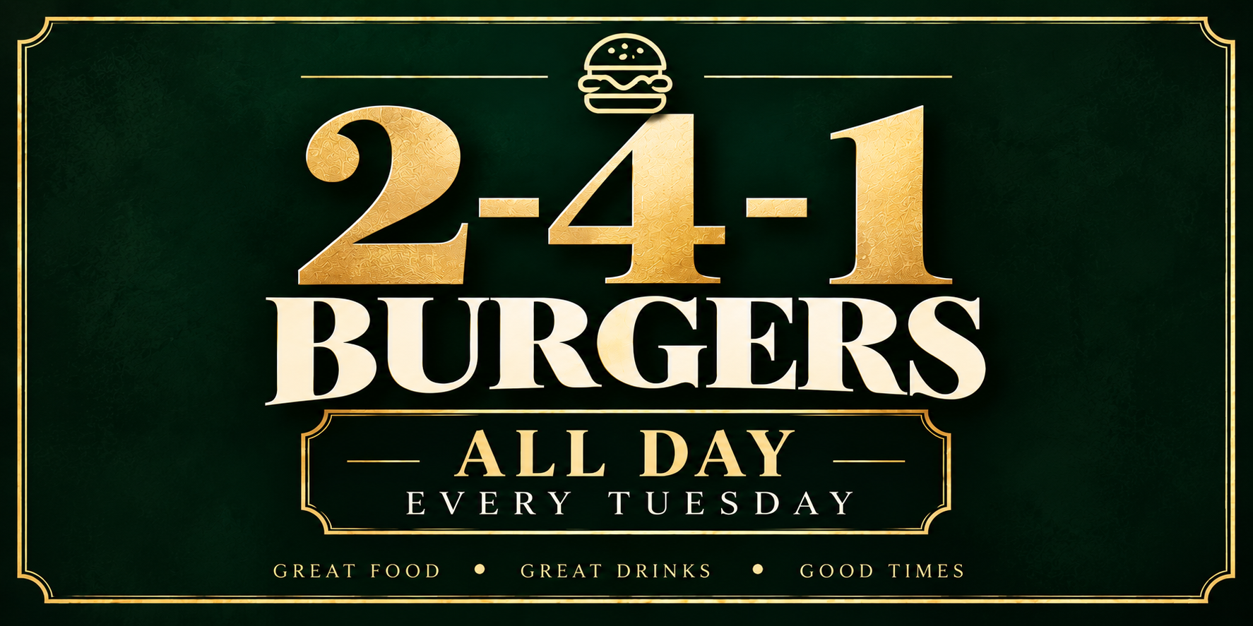 2-4-1 Burgers
